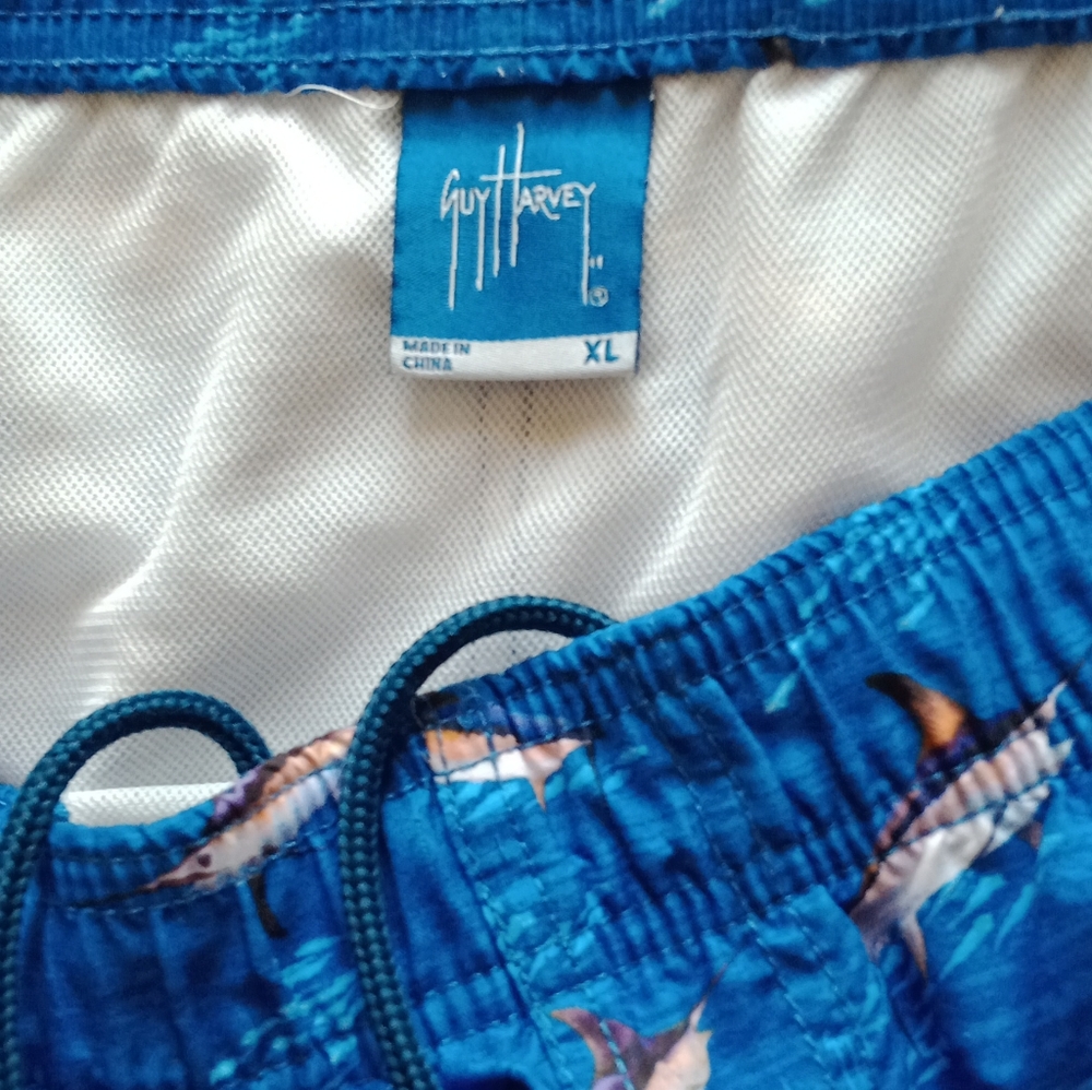 Guy Harvey Men's Swim Trunks 🦈